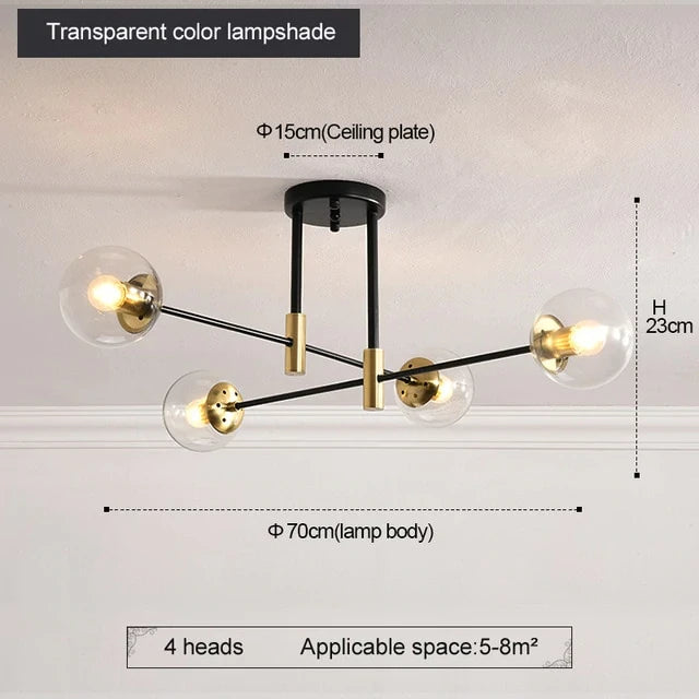 Copper Pendant Light Living Room Brass Pendant Lamps Dining Room Kitchen Fixture Modern Pendant Lights Bedroom Copper Lighting
