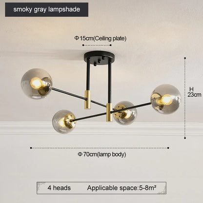 Copper Pendant Light Living Room Brass Pendant Lamps Dining Room Kitchen Fixture Modern Pendant Lights Bedroom Copper Lighting
