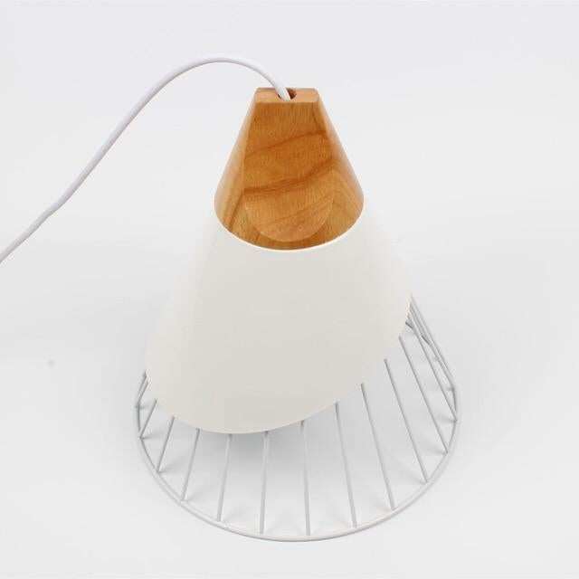 Nordic Pendant Light Woden Pendant Lamp For Home Lighting Modern Hanging Lamp Aluminum Lampshade LED Bulb Kitchen Light E27