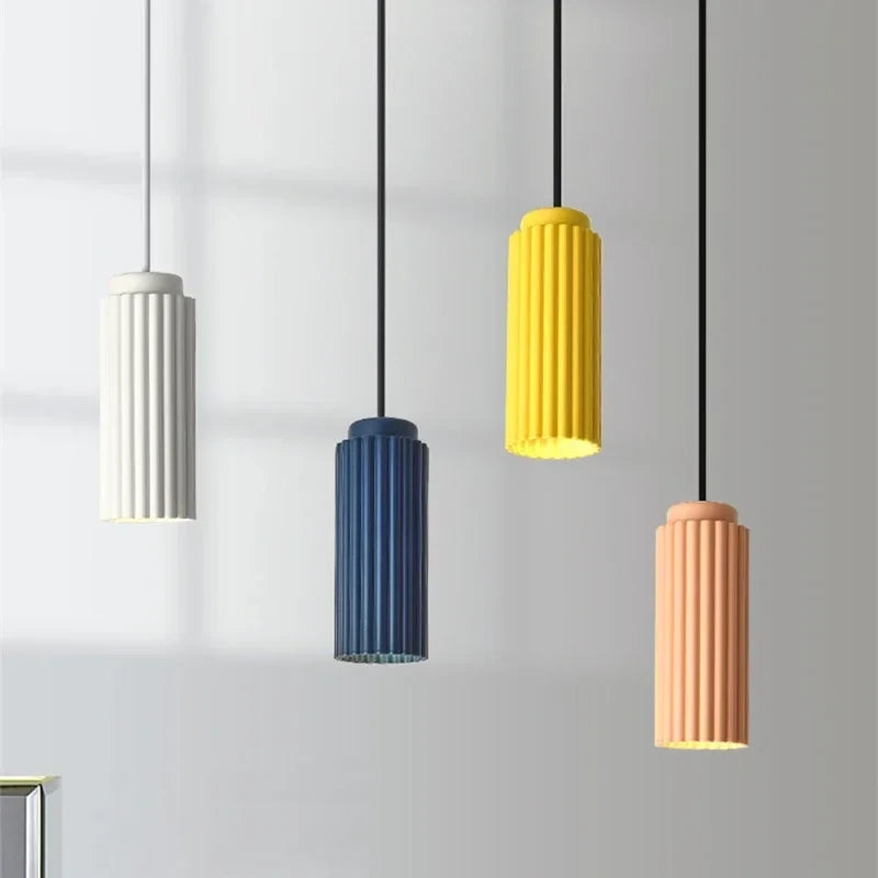 Modern Pendant Light Led Bedside Creative Nordic Restaurant Bar Table Lighting Long-line Master Decor Lamp