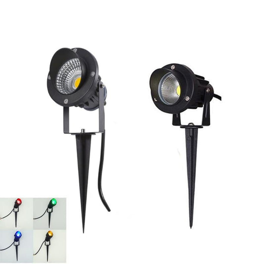 LED COB Garden lighting 3W 5W 12W Outdoor Spike Lawn Lamp Waterproof Lighting Led Light Garden Path Spotlights