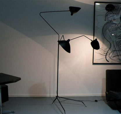 Nordic DaWn Spider Serge Mouille Floor Lamp Modeling Bedroom Industrial standing Lamp Simple Living Room Led Floor Light Fixture