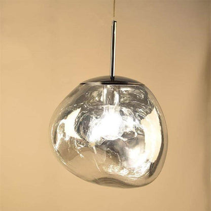 Modern Novelty Art Deco Glass Pendant Light LED E27 With 3 Colors For Living Room Bedroom Restaurant Kitchen Cafe Hotel Office