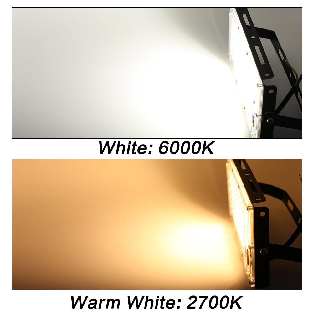 100W LED Flood Light AC 220V Projector IP65 Waterproof Floodlight Spotlight Reflector LED Street Lamp Outdoor Light Lighting