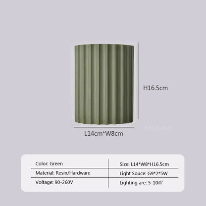LED Wall Lamp Resin Home Decor Wall Light Luxury  Wall Sconce For Living Room Hallway Lamp
