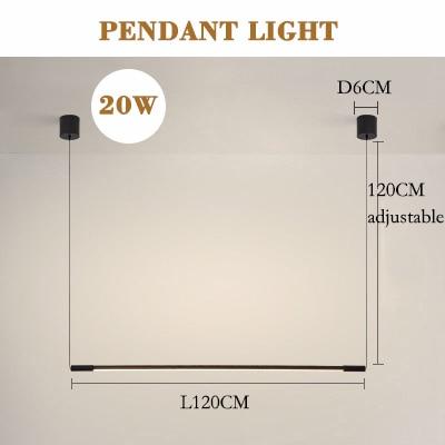 Modern LED Wall Lamp Long Hanging Lights Simple Nordic Living Room Sofa Background Wall Light Bedroom Bedside Floor Lamp