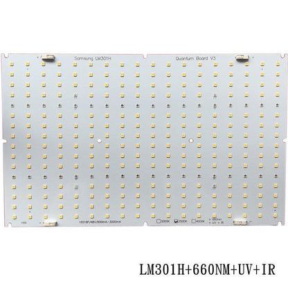 Led lamp board LM301B LM301H 3000K 3500K 660nm UV IR  heat sink Meanwell 120w 240w  Driver