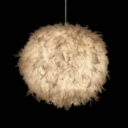 Lamparas De Techo Colgante Moderna Feather Ceiling Light White Modern Droplight Ceiling Lamp Bedroom Study Hanging Lamp