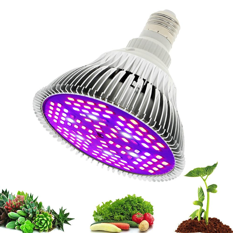 LED Grow Light Full Spectrum 6W/10W/30W/50W/80W E27 UV IR LED Growing Bulb for Indoor Hydroponics Flowers Plants LED Growth Lamp