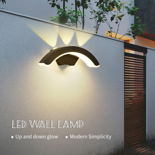 Outdoor Wall Light Waterproof IP66 Outdoor Lighting Porch Sconce Balcony Garden Outside Wall Lamp Vestibule
