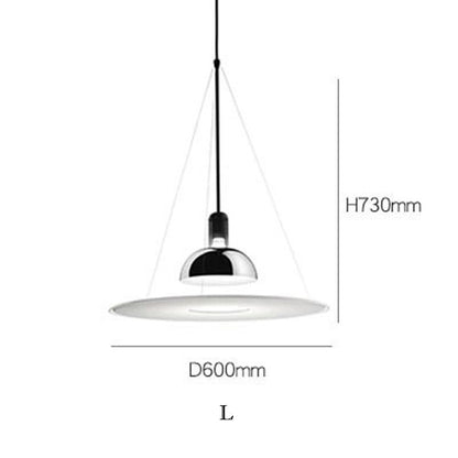 Creative Minimalist Restaurant Flying Saucer Chandeliers