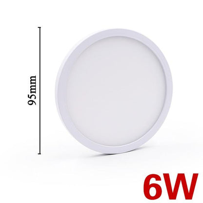 6W 9W 13W 18W 24W 36W 48W LED Round Panel Light Surface Mounted leds ceiling down lampada led lamp