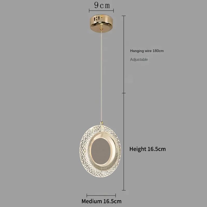 Modern Living Room Sofa Bedroom Background Wall Lamp Ambient Light Small Pendant Lamp Indoor Lighting