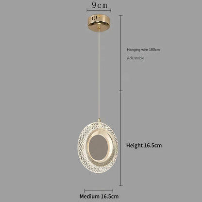 Modern Living Room Sofa Bedroom Background Wall Lamp Ambient Light Small Pendant Lamp Indoor Lighting