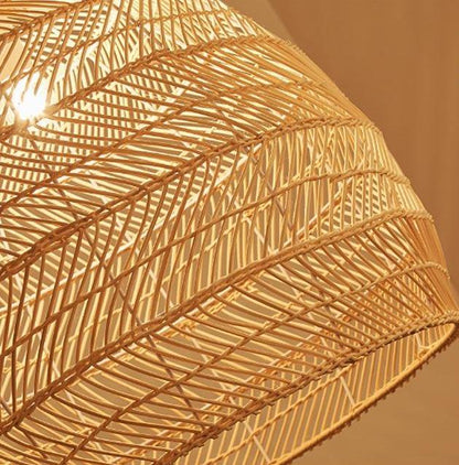 Garden Homestay LED Living Room Rattan Chandelier