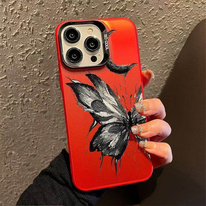 Case for Iphone17 16 15 11 12 Promax Personalized Anti-drop 13 14 Dark Butterfly Moon Phone Case