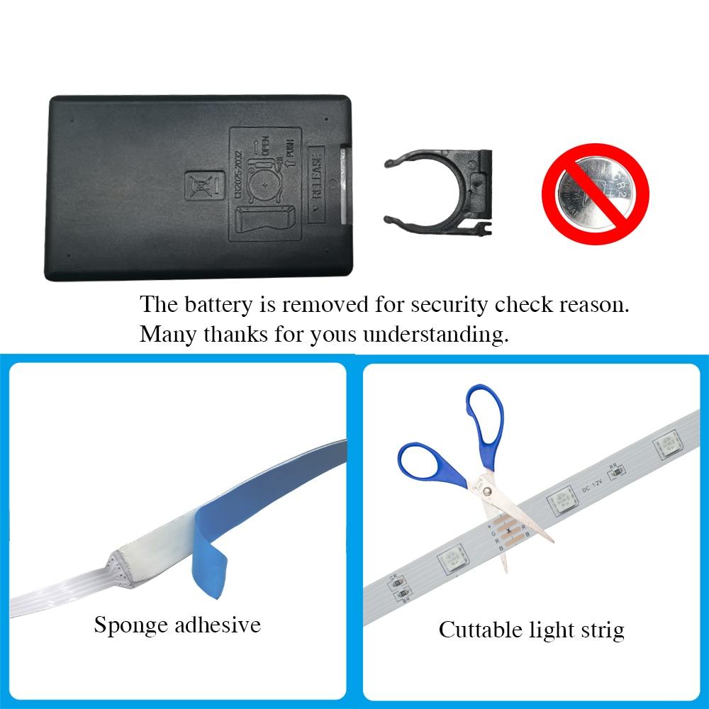 Bluetooth LED Strips Lights luces LED RGB 5050 2835 Flexible Lamp Tape Ribbon With Diode DC 12V 5M 10M 32.8ft Christmas New Year-2