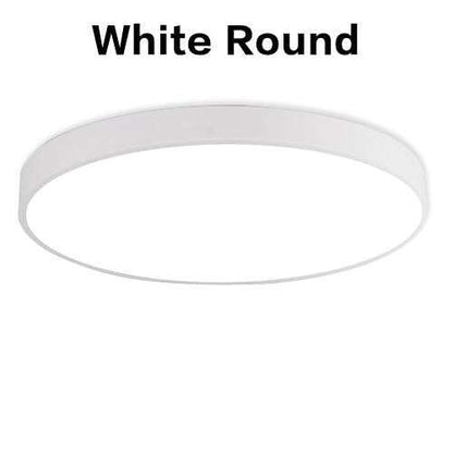 Ultra-Thin 5CM LED Modern Simple Ceiling Light Round Square Lamp For Living Room