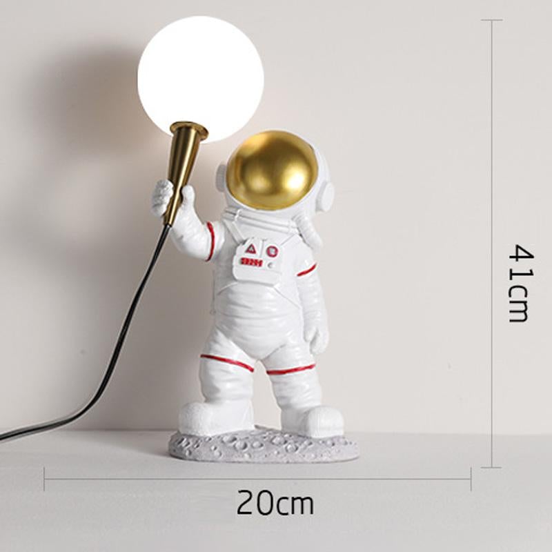 Astronaut Table Lamp Creative Small Night Lamp Moon Decorated Astronaut Wall Lamp