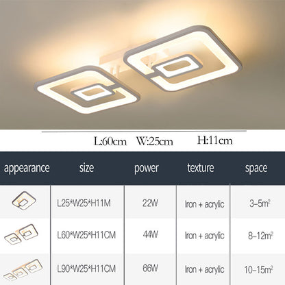 Modern ceiling lamp bedroom led lights living room ceiling chandelier corridor wall lamp balcony ceiling lights 220V home decor
