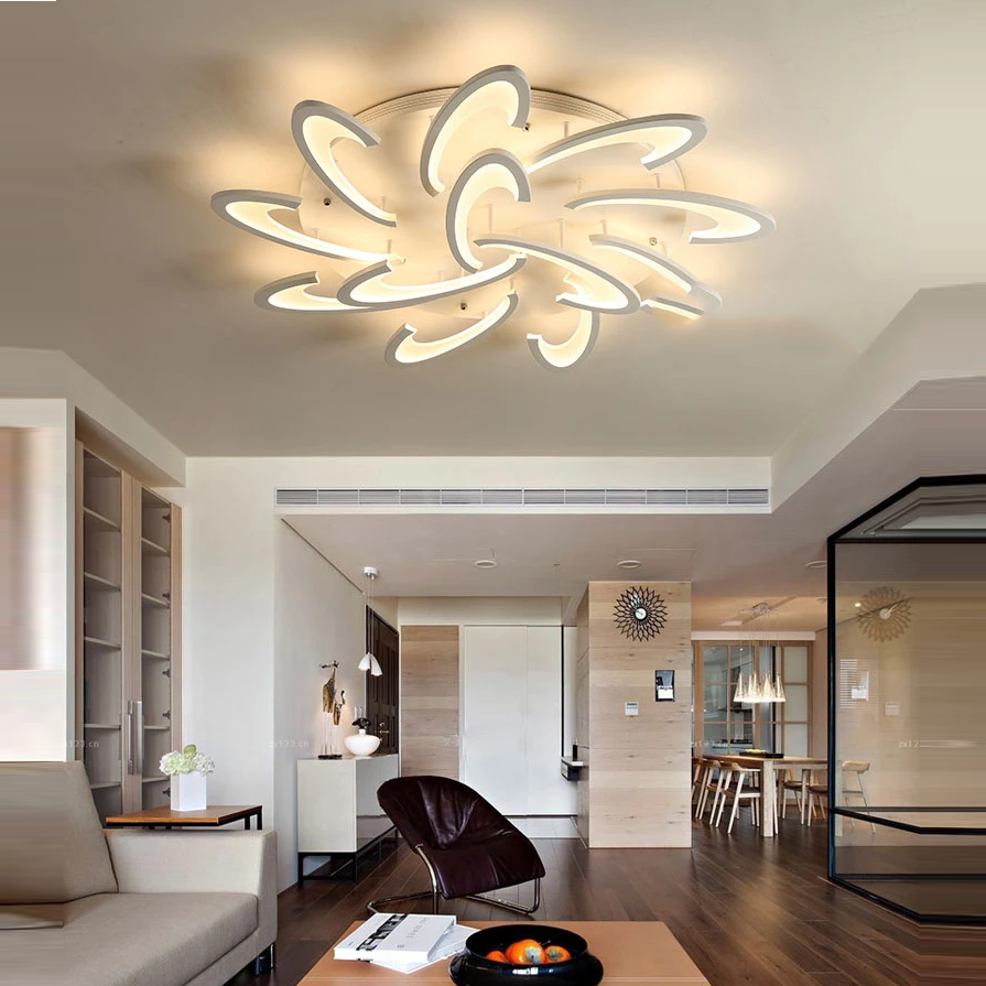 Modern LED Ceiling Light Living Room Dining Room Bedroom Lustre Led Chandelier Ceiling Lamps lampara deco techo Lighting Fixture