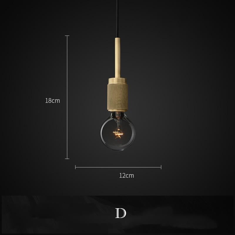 Luxury Nordic Simple Creative Personality Bedroom Bedside Chandelier