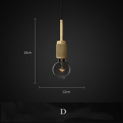 Luxury Nordic Simple Creative Personality Bedroom Bedside Chandelier