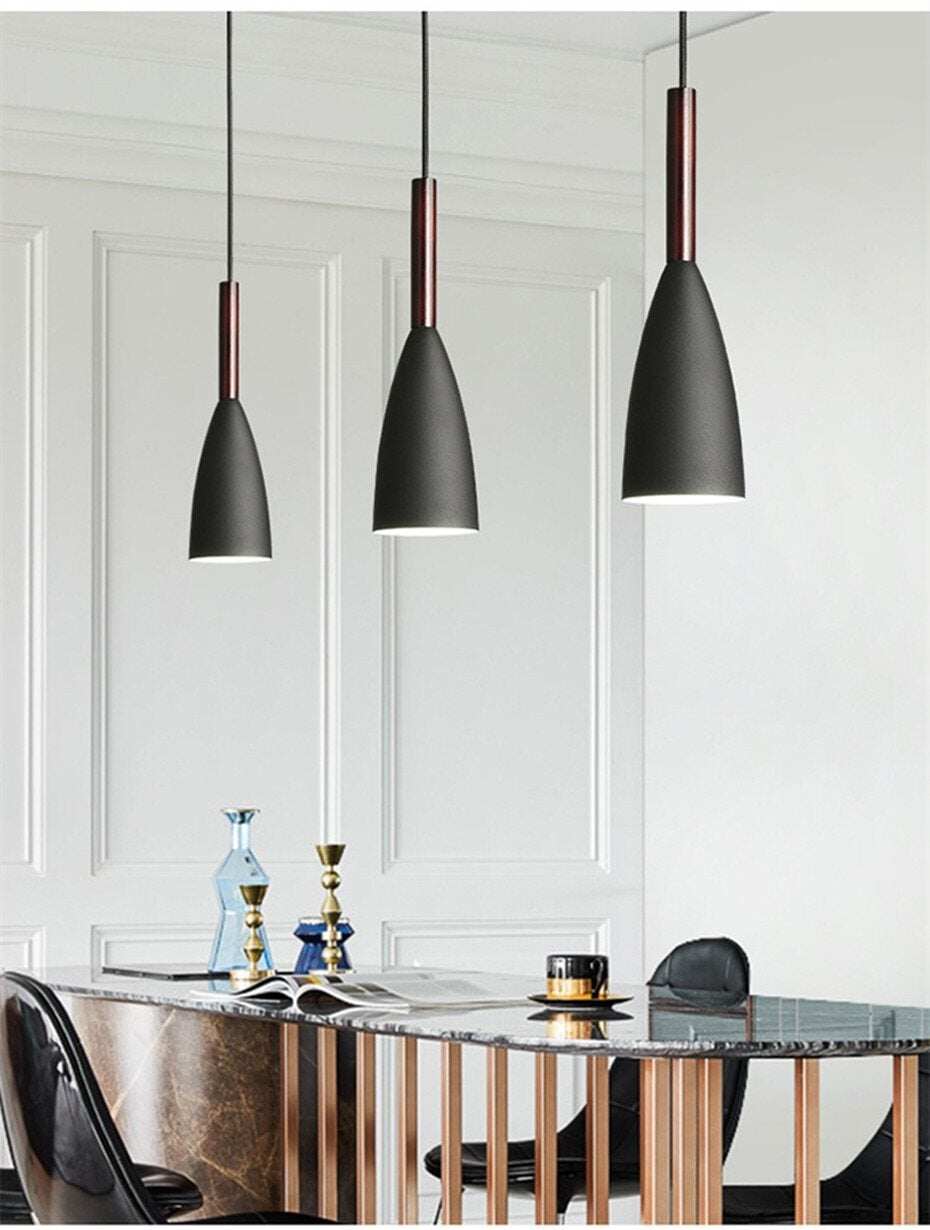 Nordic simple pendant light E27 LED modern  led hanging lamp for bedroom living room lobby restaurant bar Art creative lightings