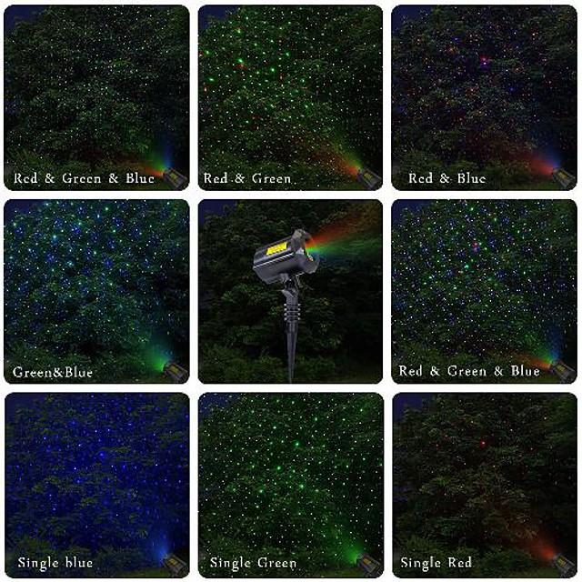 1pcs x-33p-b rgb led laser projector moving pattern lamps stage light outdoor snowflakes stage light christmas party garden