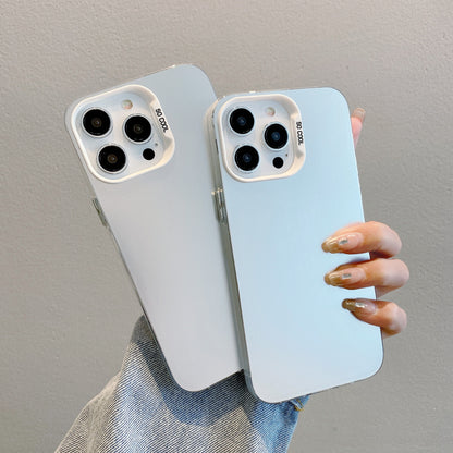 Shockproof Silver Case for iPhone 17 Pro Max Impact-Resistant Matte Finish iPhone 16/15/14 13 12 11 Protective Cover