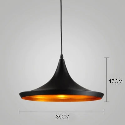 Modern Attractive Lamps E27 Musical Instrument Aluminum Pendant Lights Restaurant Hanging Pendant Light For Dinning Room DG503