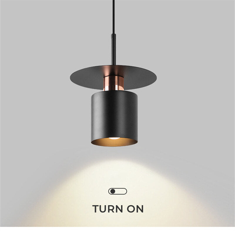 Bedroom Bedside Pendant Lights Home Decor Iron Led Hanging Lamps For Kitchen Island Cafe Counter Droplights