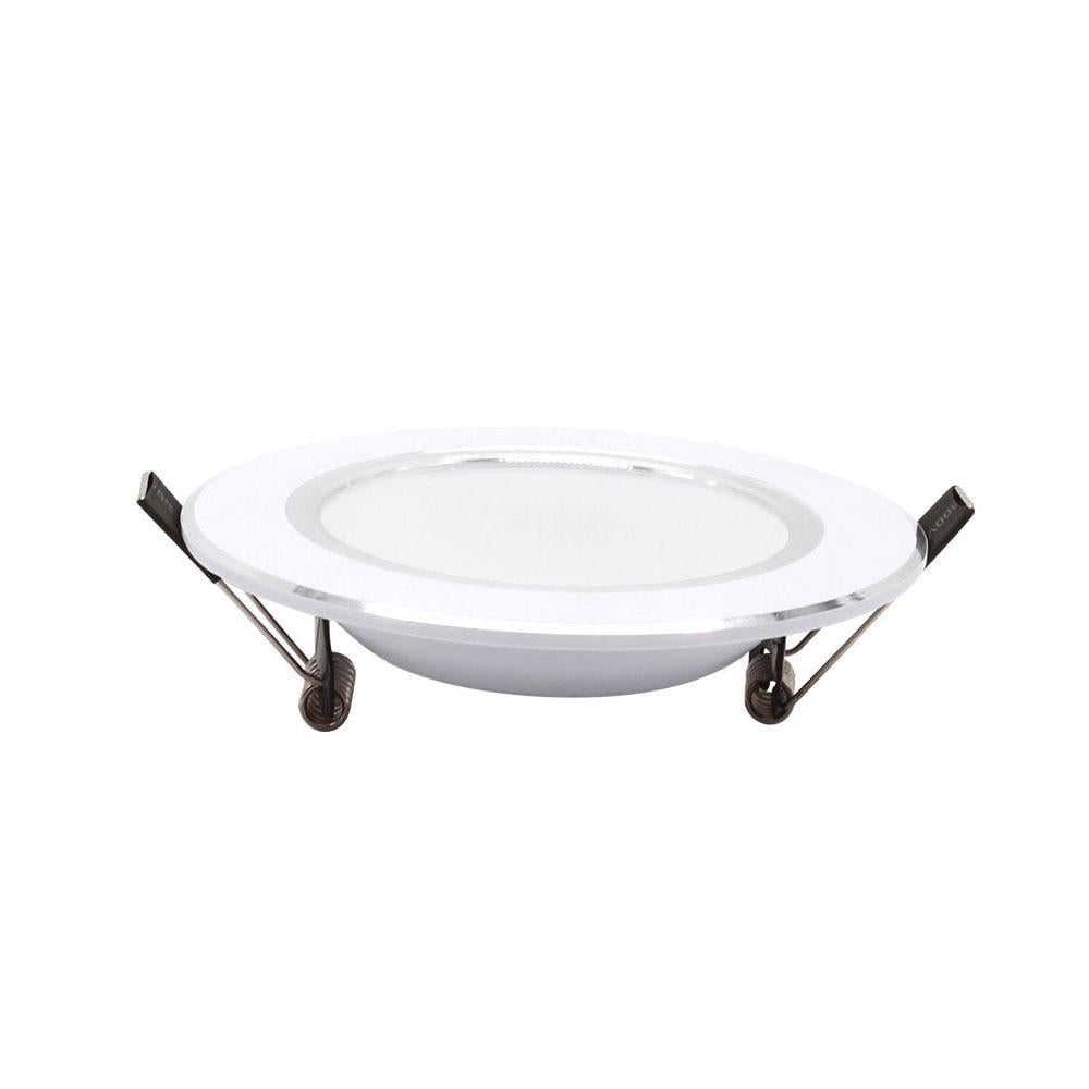 LED Downlight RGB Recessed Lamp Round 5W 10W 11cm 12cm Remote Control Lighting AC Spot Light Bar Living Room