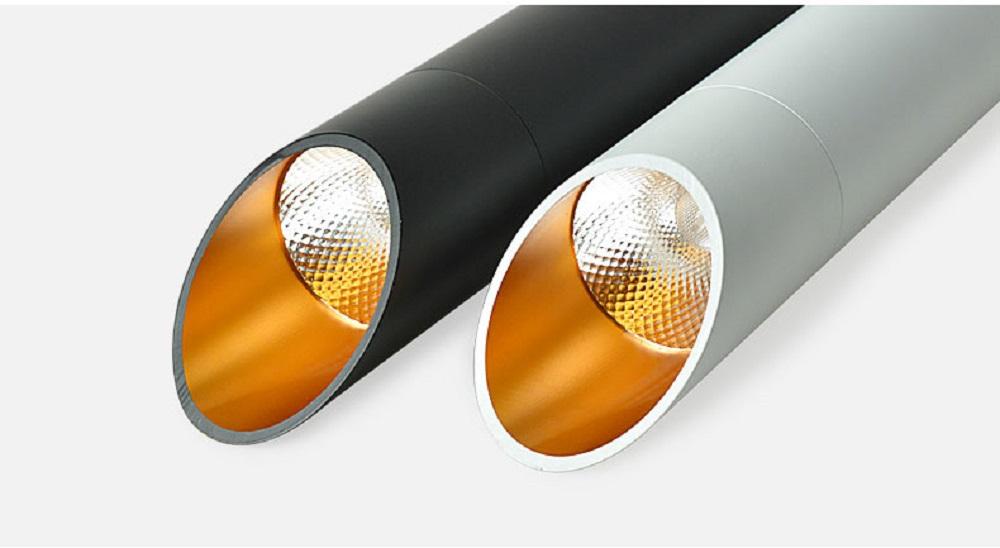 led Pendant Lamp Long Tube light GU10 7W Island Dining Room Shop Bar Counter Decoration Cylinder Pipe Pendant Light Kitchen Lamp