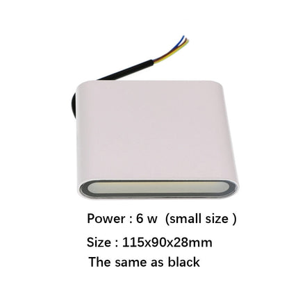 Outdoor Waterproof IP65 Wall Lamp  6W/12W LED Wall Light Modern Indoor/Outdoor Decor Up Down Dual-Head Aluminum Wall Lamp NR-10