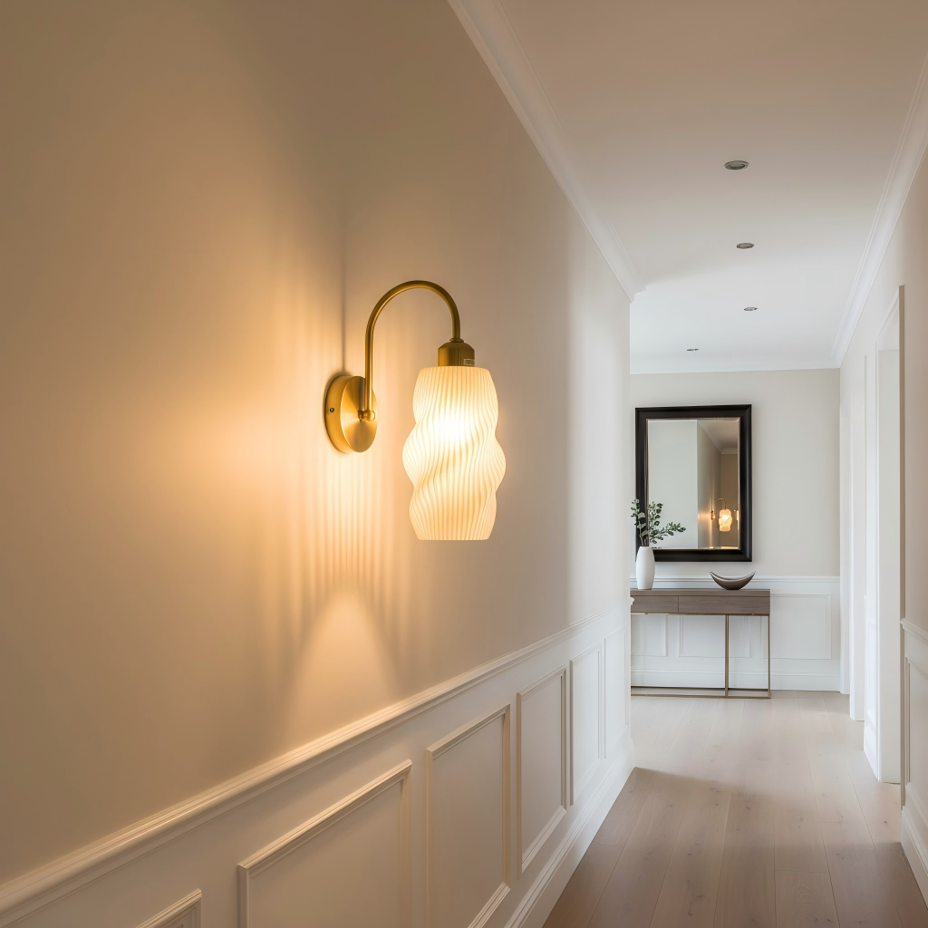 LED Wall Lamp Livingroom Bedroom Modern Simple Crative Light Fixture Lighting PVC lampshade Modern Sconce  Wall Lamp