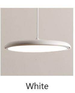 Modern Art Design LED Pendant Light UFO Round Plate Suspension Lamp For Dining Room Living Room Bedroom Table Study Hanging Lamp