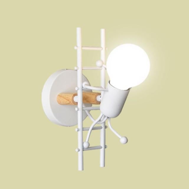 Wall lightchandelier wall lamp lights LED lamp Creative Mounted Iron Bedside Sconce Lamp for Kids Baby Room Living RoomDining ro
