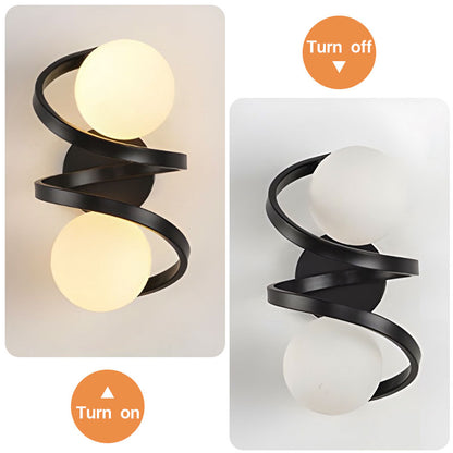White Frosted Glass Lampshade Wall Lights G9 7W Creative Dining room Bedroom Bedside Aisle Wall Lamp Modern LED Lighting