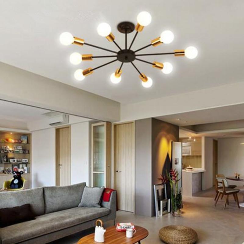 Fashion Modern Lamps LED Ceiling Lights Indoor Lighting Gold Electropla Living Dining Room Bedroom Bar Shop Light Fixture