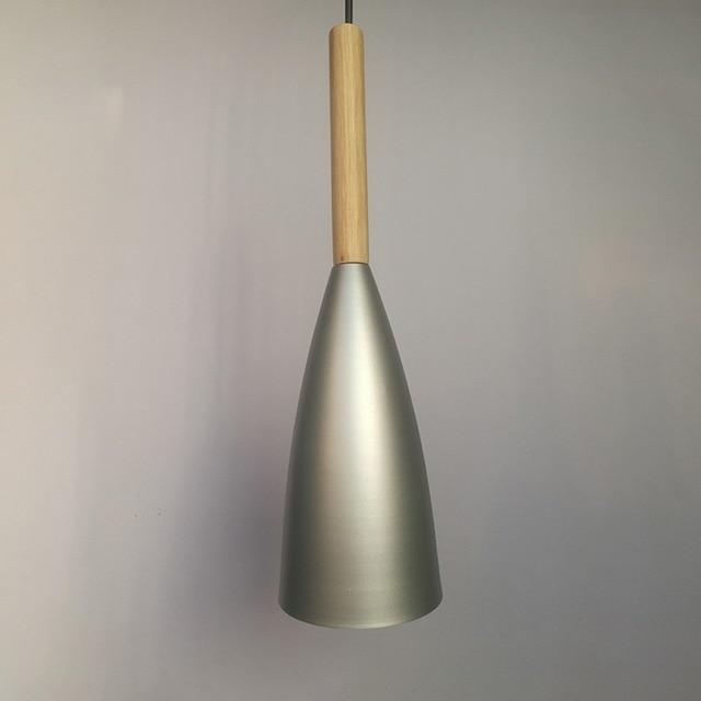 Wood Pendant Lights E27 LED Modern Hanglamp Nordic Lamp Living Room Restaurants Kitchen Dining Bar Droplight