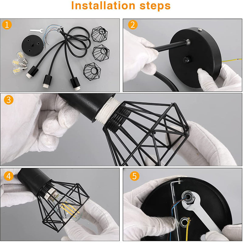 Modern Spider Lamp for Home Decoration, Simple Lighting, Roof Lamp for Bedroom, Dining Room and Living Room, Direct Shipping