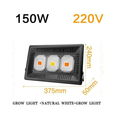 Led Floodlight AC Phyto Grow Lamp IP65 30W 50W 100W 150W Full Spectrum Outdoor Lighting Wall Lamp LED Flood Light