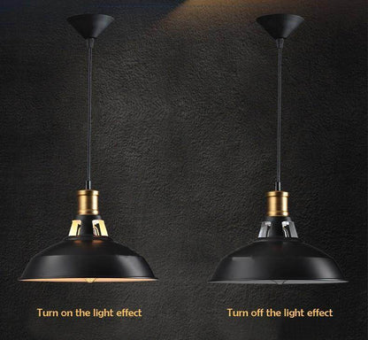 Industrial Vintage Pendant Lights Loft RH Antique Black/White Pendant Lamps For Restaurant/Bar/Coffee Room/Dinning Room Lighting