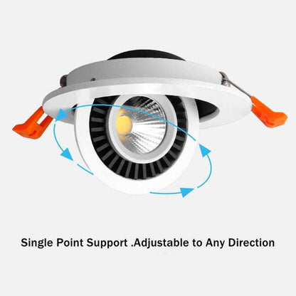 Dimmable Led Down light lamp COB Ceiling Light 5w 7w 10w 12w recessed ceiling Spot Lights for kitchen bedroom home Decor