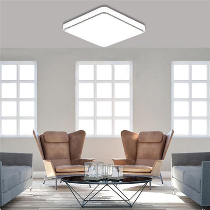 24W 30cmX30cm Square Led Ceiling Light Led Ceiling Lamp White Light Flush Mount Bedroom Fixture Lamp for Living Room