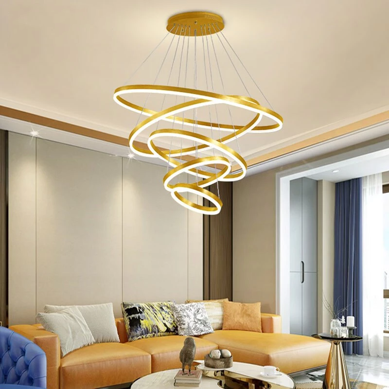 High Quatily Modern Led Pendant Light For Large Living Room Dining Room Kitchen Hotel Hanging Lamp Ceiling Pendant Lamp Luminare