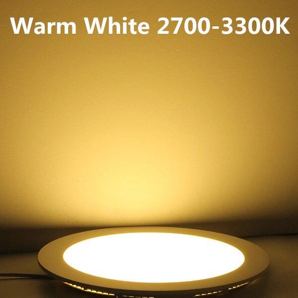 Ultra thin LED Panel Light Recessed LED Ceiling Light Spot Down Light with driver Warm White/Natural White/Cold White