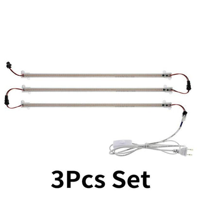 LED Grow Light Full Spectrum LED Bar Lamp for Plants High Luminous Efficiency 8W 50/30cm for Grow Tent Greenhouses Flowers