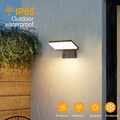Outdoor Wall Light LED IP65 Waterproof Sensor 18w Foldable Modern Wall Lights Garden Courtyard Indoor Lamps